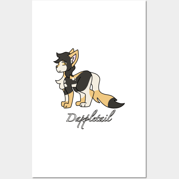 Dappletail Name Wall Art by ceolsonart